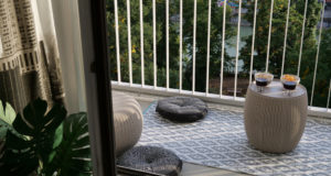 Ako vybrať koberec na balkón/terasu?